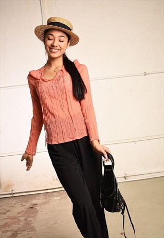 90'S RETRO SEQUINNED BOHO FESTIVAL TUNIC TOP