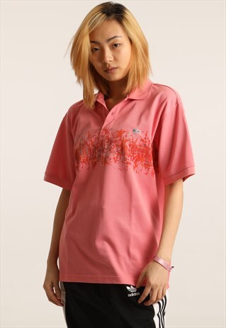 VINTAGE LACOSTE EMBROIDERED LOGO POLO SHIRT