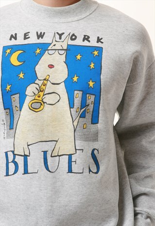 92 USA VINTAGE FRUIT OF THE LOOM COTTON SWEATSHIRT 16045