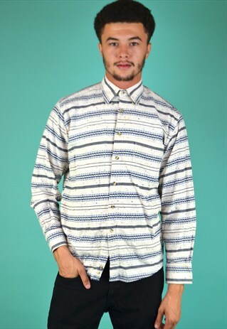VINTAGE 90'S STRIPED SHIRT