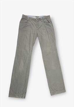 Vintage Straight Leg Corduroy Trousers Grey W30 L34 BV17868