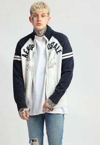 VINTAGE AEROPOSTALE ZIP-UP SWEATSHIRT