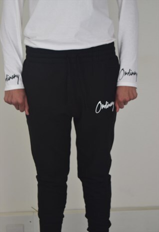 ORDINARY BLACK TROUSERS