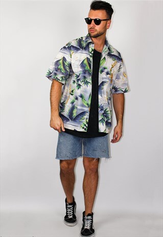 VINTAGE HAWAIIAN FESTIVAL SHIRT