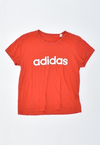 VINTAGE 90'S ADIDAS T-SHIRT TOP RED
