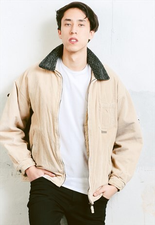 VINTAGE BLANKET LINED CORDUROY JACKET