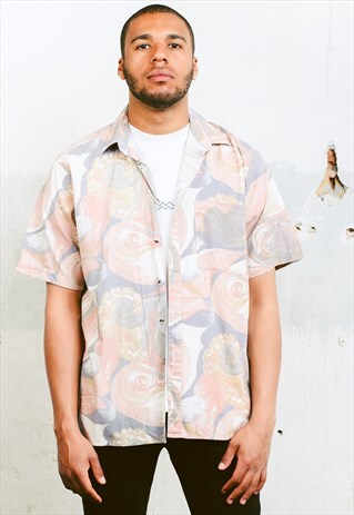 VINTAGE ABSTRACT PATTERN SHIRT