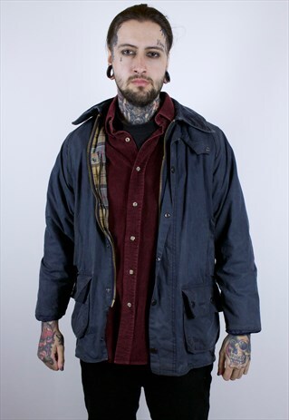 VINTAGE BARBOUR BEAUFORT WAXED JACKET