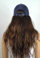 VINTAGE ADIDAS CAP IN NAVY BLUE W LOGO FRONT & BACK