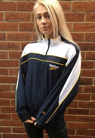 VINTAGE REEBOK TRACKSUIT JACKET SPORT BOMBER