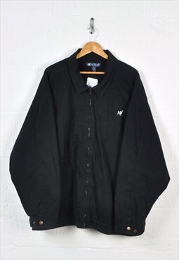 Vintage Workwear Jacket Insulated Black XXXXL
