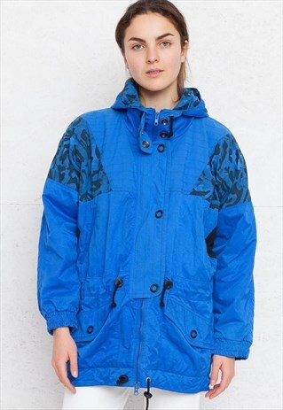 VINTAGE BLUE HOOD JACKET