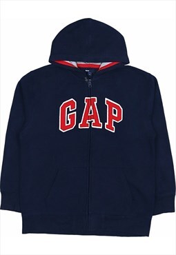 Vintage 90's Gap Hoodie Spellout Zip Up