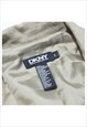 DKNY BLAZER JACKET BROWN WOMENS S