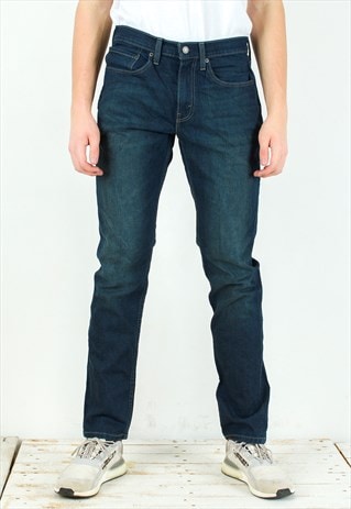 511 W34 L34 Slim Straight Jeans Pants Trousers Streetwear 
