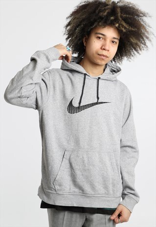 90S NIKE EMBROIDERED LOGO HOODIE