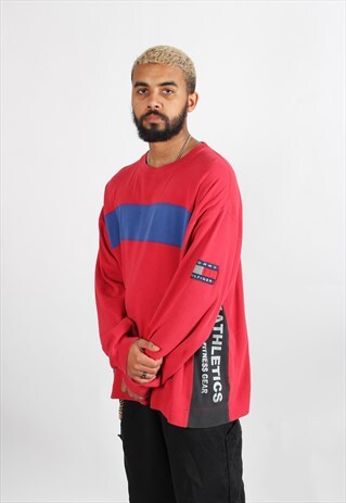 VINTAGE TOMMY HILFIGER LIGHTWEIGHT SWEATSHIRT