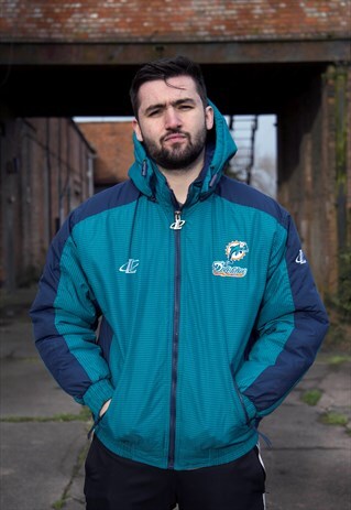 VINTAGE MIAMI DOLPHINS NFL JACKET