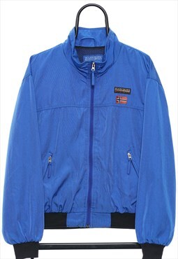 Vintage Napapijri Cordura Blue Lightweight Jacket Mens