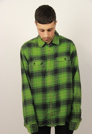 VINTAGE TIMBERLAND FLANNEL SHIRT