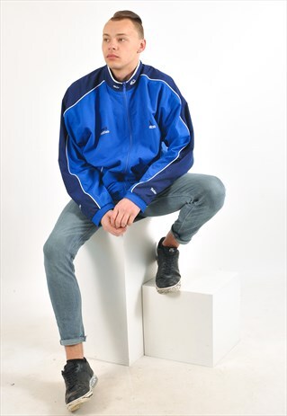 VINTAGE ADIDAS SHELL JACKET IN BLUE