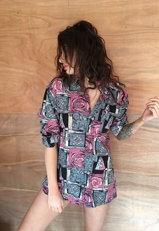 OVERSIZED RETRO 90S 80S VINTAGE UNISEX FESTIVAL SHIRT