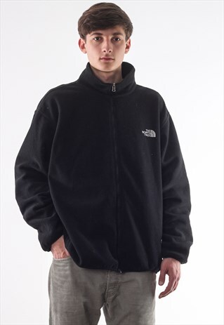 VINTAGE THE NORTH FACE FULL ZIP JACKET 90S BLACK