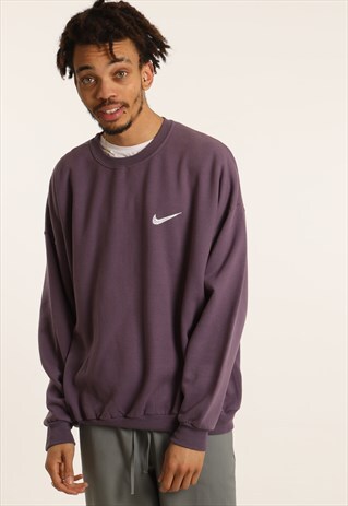 VINTAGE NIKE EMBROIDERED LOGO SWEATSHIRT