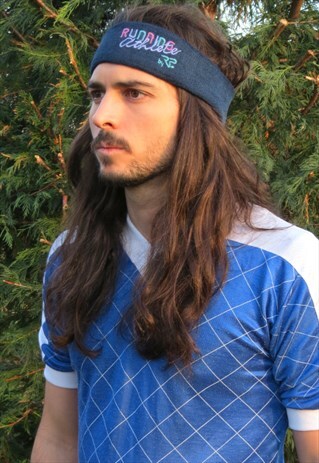 VINTAGE 90S SKI HEADBAND - UNISEX - LARGE - RUNNING ATHLETE