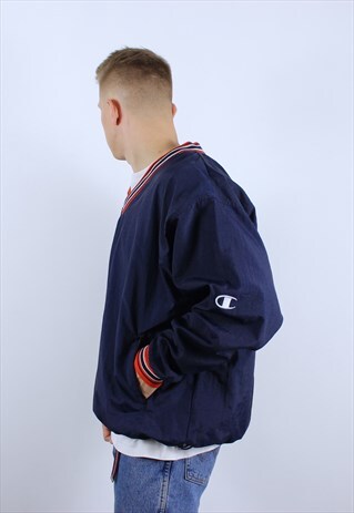 VINTAGE WARRIORS CHAMPION PULLOVER WINDBREAKER JACKET