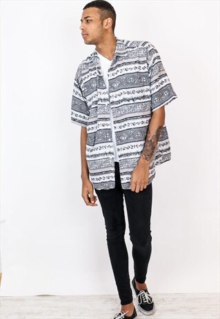 VINTAGE PATTERN SHIRT