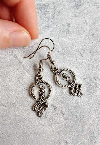MEDUSA SNAKE EARRINGS