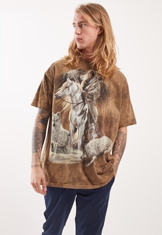 VINTAGE HORSE GRAPHIC T-SHIRT