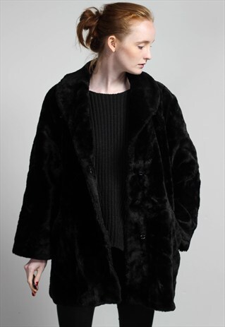 VINTAGE FAUX FUR JACKET