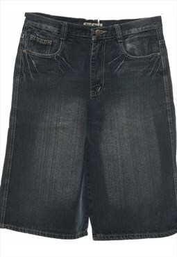 Vintage Dark Wash 1990s Denim Shorts - W30