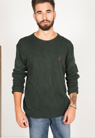 VINTAGE 80S POLO RALPH LAUREN JUMPER / R4113C500