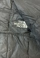 THE NORTH FACE PUFFER COAT LONGLINE WITH HOOD AND LOGO