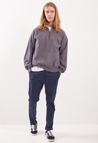 VINTAGE CHAMPION 1/4 ZIP SWEATSHIRT