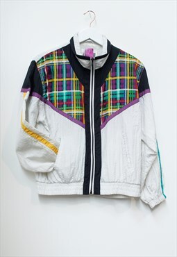 Unisex Vintage Active Frontier Festival Windbreaker Jacket.