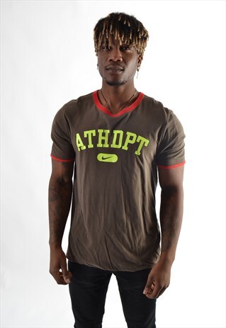 BROWN NIKE T-SHIRT BT3660