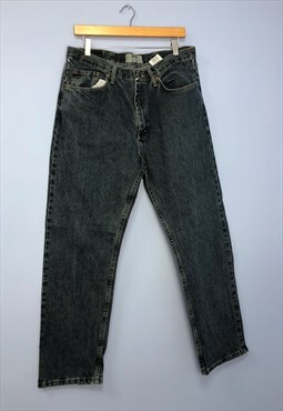 Wrangler Authentics Jeans Dark Wash Blue Cotton 