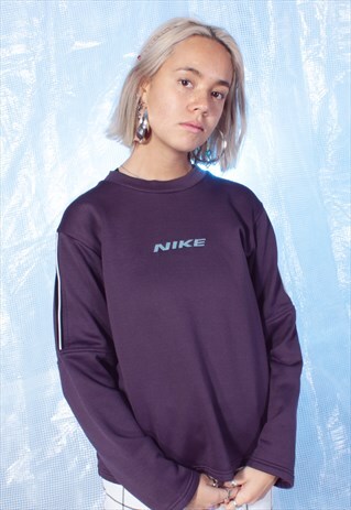 VINTAGE NIKE PURPLE SPORTS SWEATSHIRT