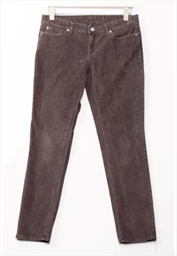 GAP Regular fit corduroy pants grey