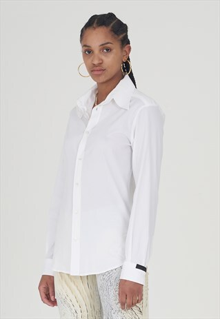 VINTAGE OXFORD D&G WHITE 90'S LOGO SHIRT