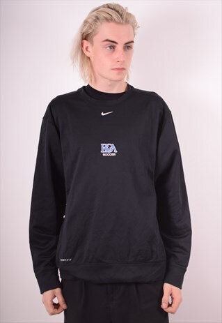 NIKE MENS VINTAGE BGA SOCCER SWEATSHIRT JUMPER LARGE 90S