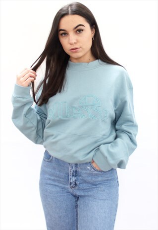 90'S RETRO BLUE SWEATSHIRT