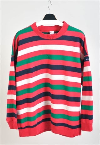 VINTAGE 90S STRIPED SWEATSHIRT 