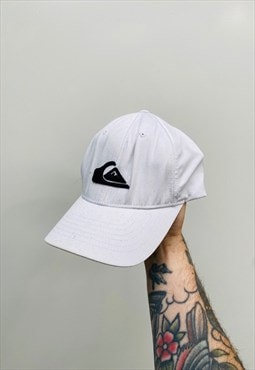 Vintage Quiksilver 90s Embroidered Hat Cap