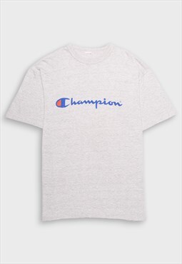 Grey crew neck Champion t-shirt