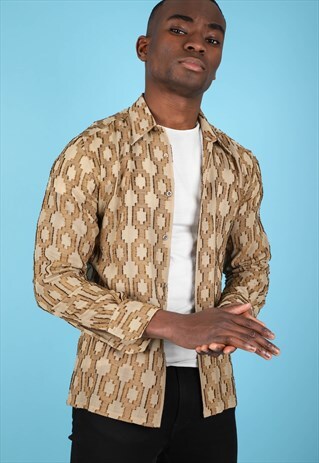 VINTAGE PATTERNED SHIRT NS36